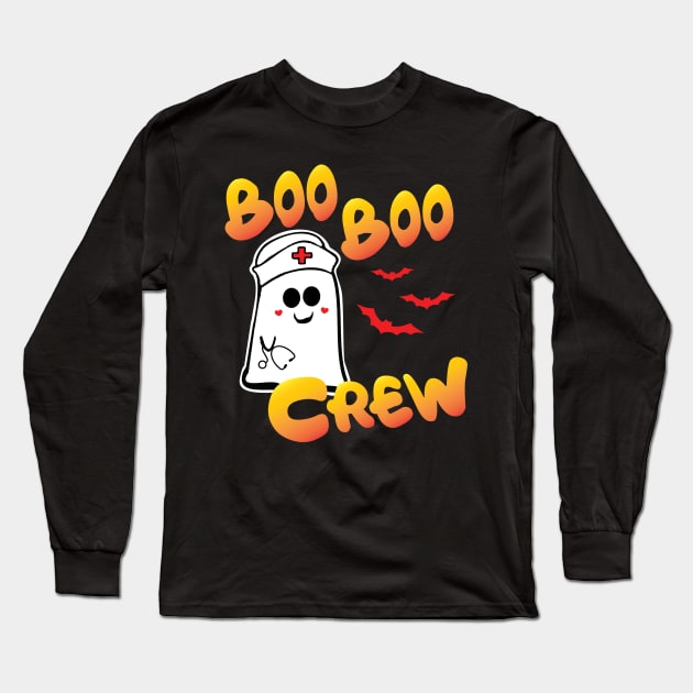 Boo Boo Crew Long Sleeve T-Shirt by Shawnsonart